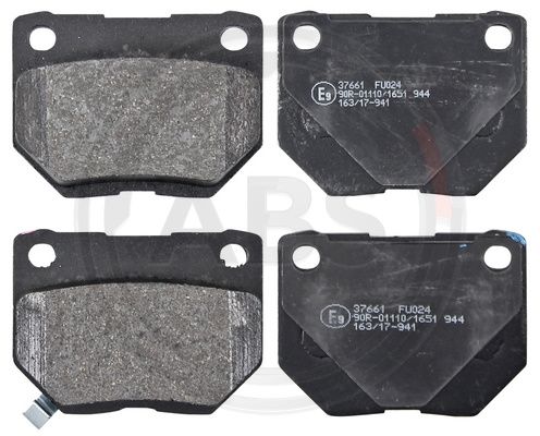 ABS Komplet kočionih obloga, disk-kočnica