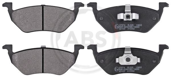 ABS Komplet kočionih obloga, disk-kočnica