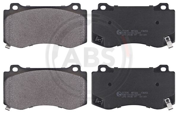 ABS Komplet kočionih obloga, disk-kočnica