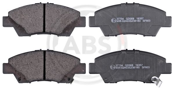 ABS Komplet kočionih obloga, disk-kočnica