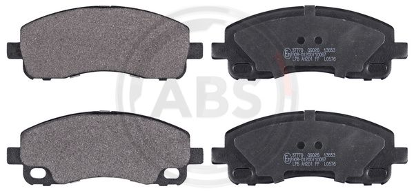 ABS Komplet kočionih obloga, disk-kočnica