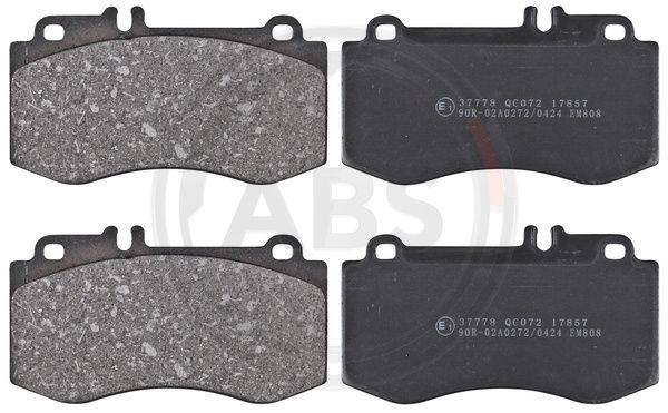 ABS Komplet kočionih obloga, disk-kočnica