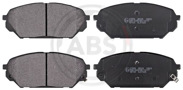 ABS Komplet kočionih obloga, disk-kočnica