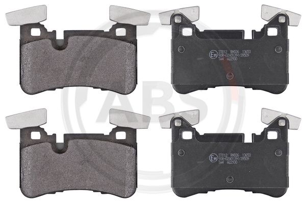 ABS Komplet kočionih obloga, disk-kočnica