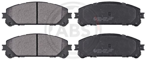 ABS Komplet kočionih obloga, disk-kočnica