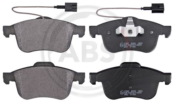 ABS Komplet kočionih obloga, disk-kočnica