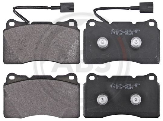 ABS Komplet kočionih obloga, disk-kočnica