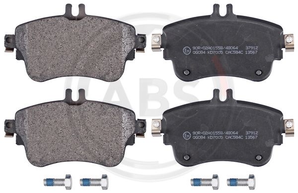 ABS Komplet kočionih obloga, disk-kočnica