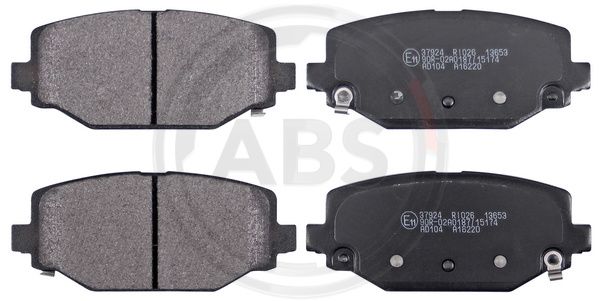 ABS Komplet kočionih obloga, disk-kočnica