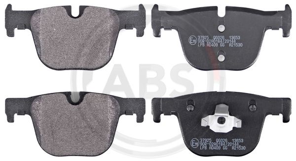 ABS Komplet kočionih obloga, disk-kočnica