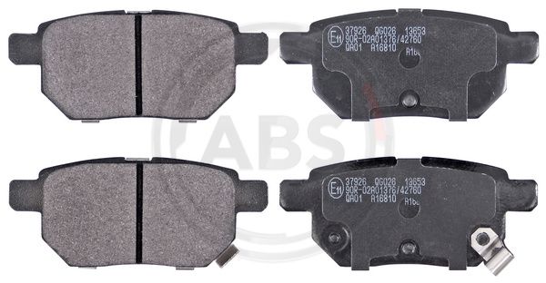 ABS Komplet kočionih obloga, disk-kočnica