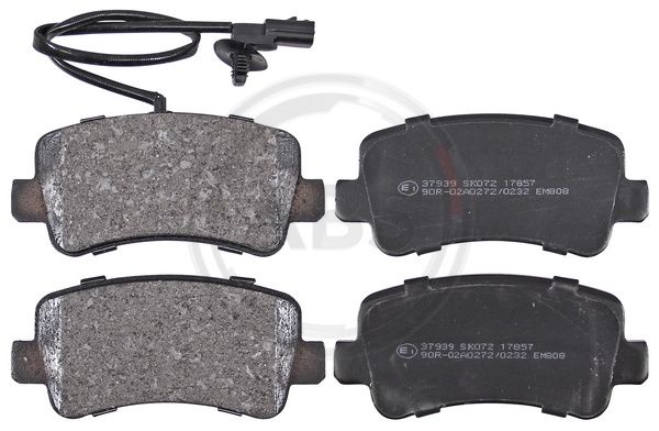 ABS Komplet kočionih obloga, disk-kočnica