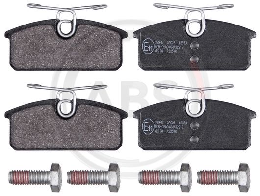 ABS Komplet kočionih obloga, disk-kočnica