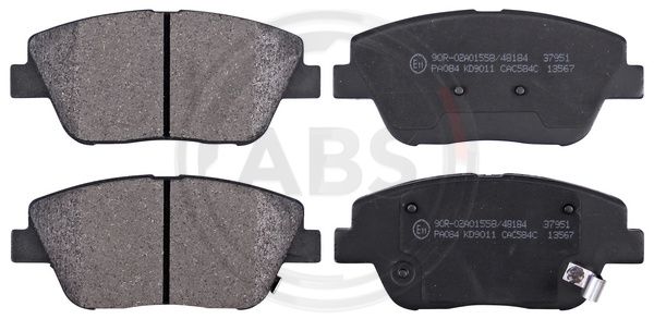 ABS Komplet kočionih obloga, disk-kočnica