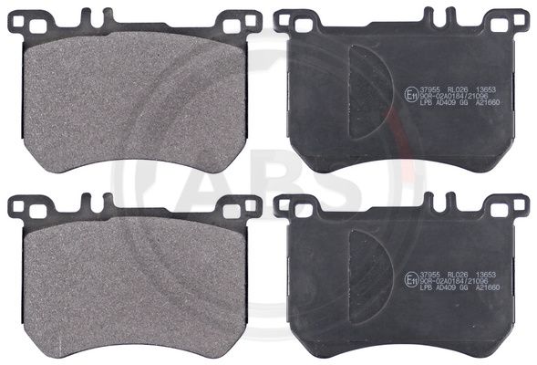 ABS Komplet kočionih obloga, disk-kočnica