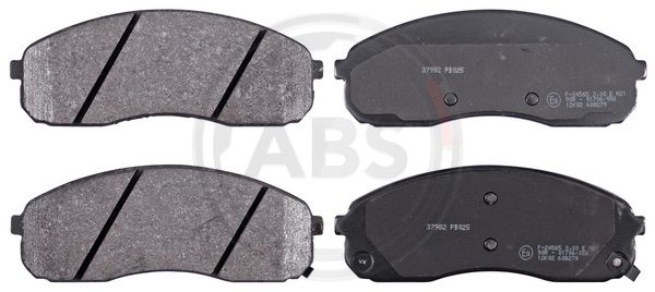 A.B.S. Komplet kočnih obloga, disk kočnica