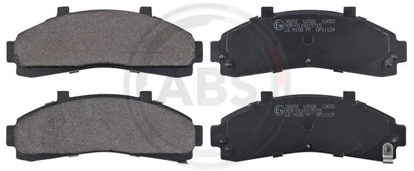 ABS Komplet kočionih obloga, disk-kočnica