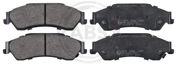 ABS Komplet kočionih obloga, disk-kočnica