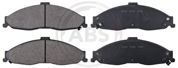 ABS Komplet kočionih obloga, disk-kočnica