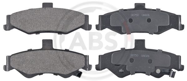 ABS Komplet kočionih obloga, disk-kočnica