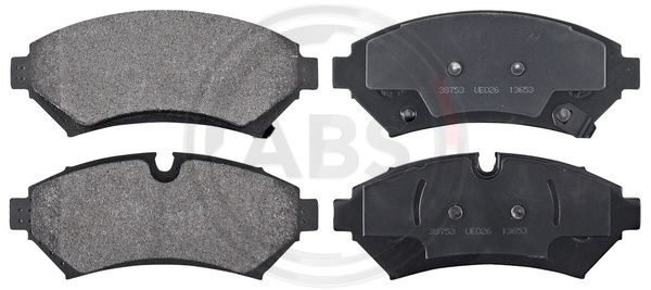 ABS Komplet kočionih obloga, disk-kočnica