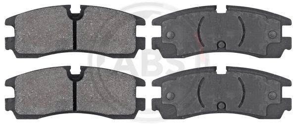 ABS Komplet kočionih obloga, disk-kočnica