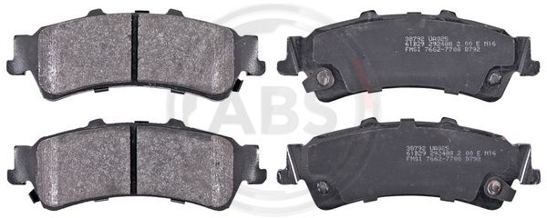 ABS Komplet kočionih obloga, disk-kočnica