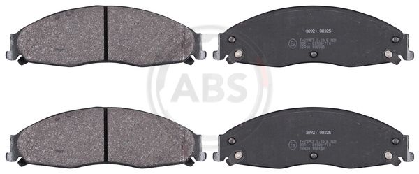 ABS Komplet kočionih obloga, disk-kočnica