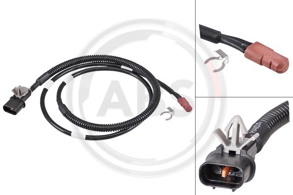 ABS Kontakt za upozorenje, istrošenost kočionih obloga