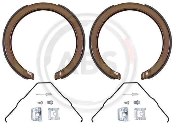 ABS Komplet kočionih papuča, parkirna kočnica