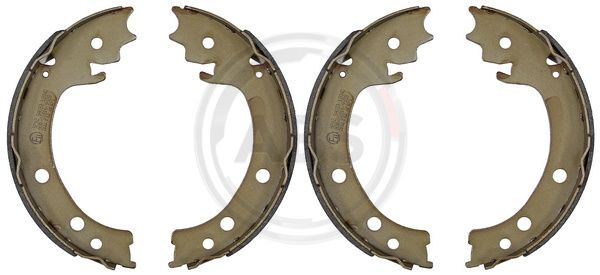 ABS Komplet kočionih papuča, parkirna kočnica