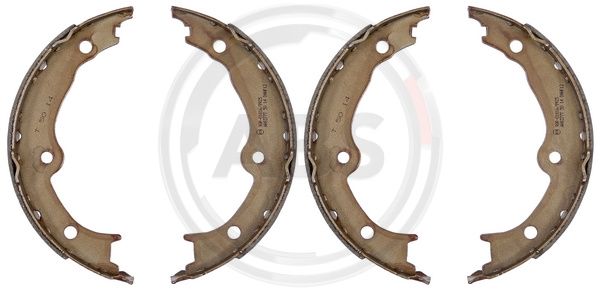 ABS Komplet kočionih papuča, parkirna kočnica