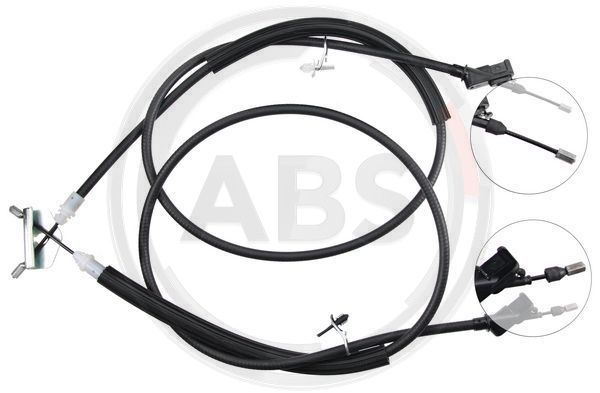 ABS Uže, parkirna kočnica