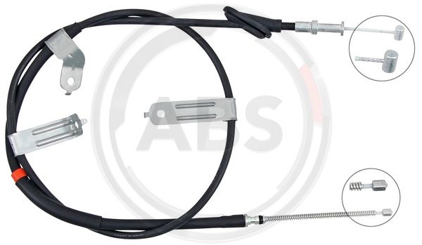 ABS Uže, parkirna kočnica