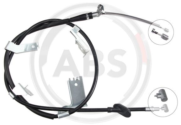 ABS Uže, parkirna kočnica