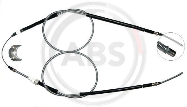 ABS Uže, parkirna kočnica