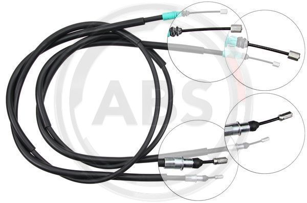 ABS Uže, parkirna kočnica