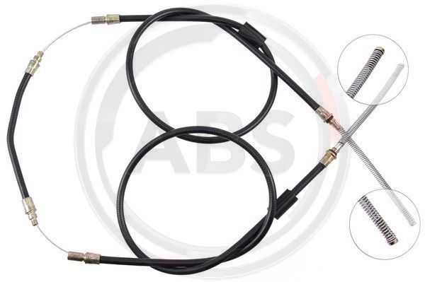 ABS Uže, parkirna kočnica