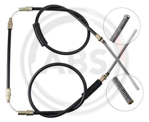 ABS Uže, parkirna kočnica