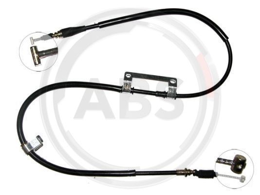 ABS Uže, parkirna kočnica