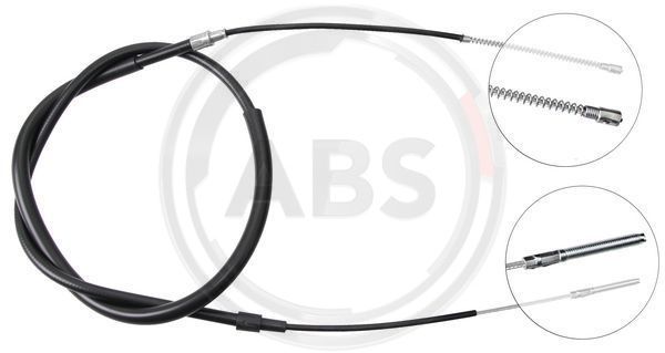 ABS Uže, parkirna kočnica