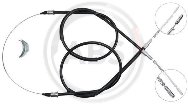 ABS Uže, parkirna kočnica