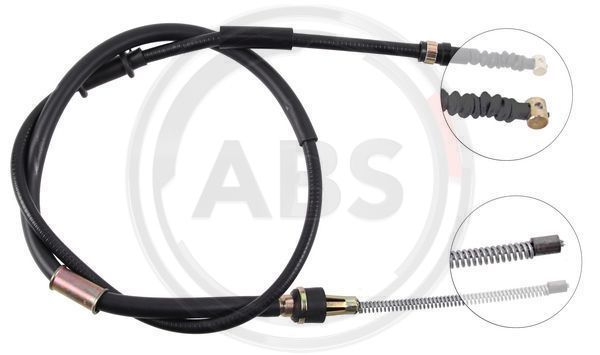 ABS Uže, parkirna kočnica