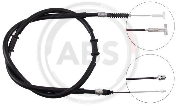 ABS Uže, parkirna kočnica