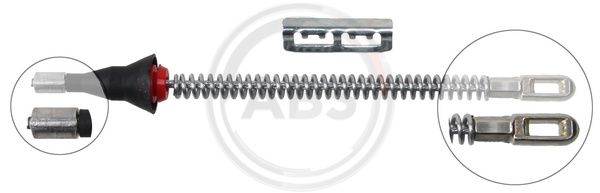 ABS Uže, parkirna kočnica