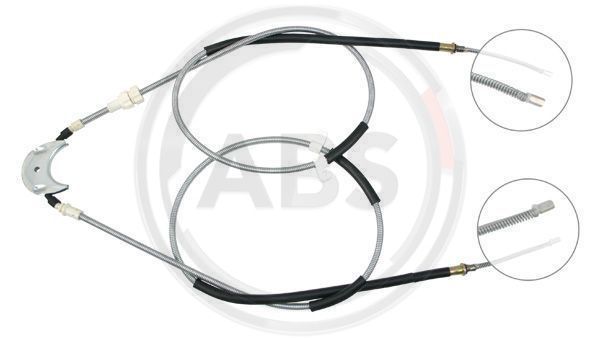 ABS Uže, parkirna kočnica