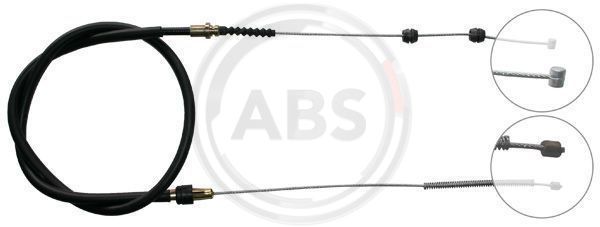 ABS Uže, parkirna kočnica