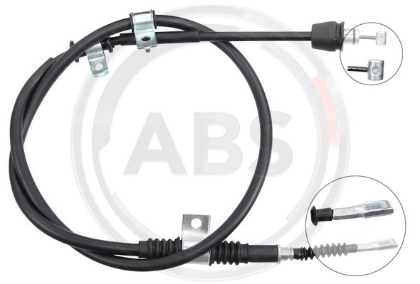 ABS Uže, parkirna kočnica