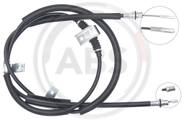 ABS Uže, parkirna kočnica