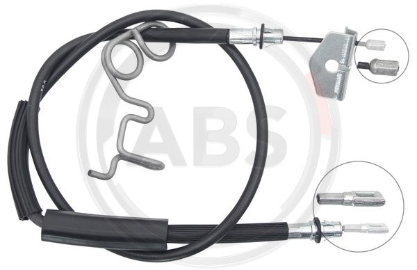 ABS Uže, parkirna kočnica